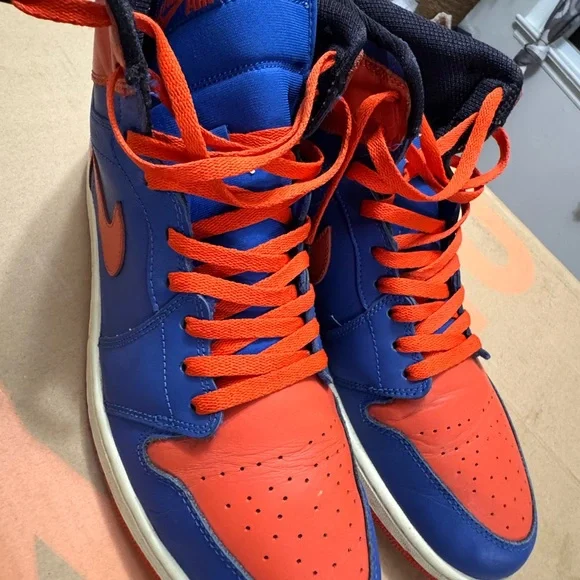 Jordan Sneakers - Blue and Orange - Picture 1 of 16